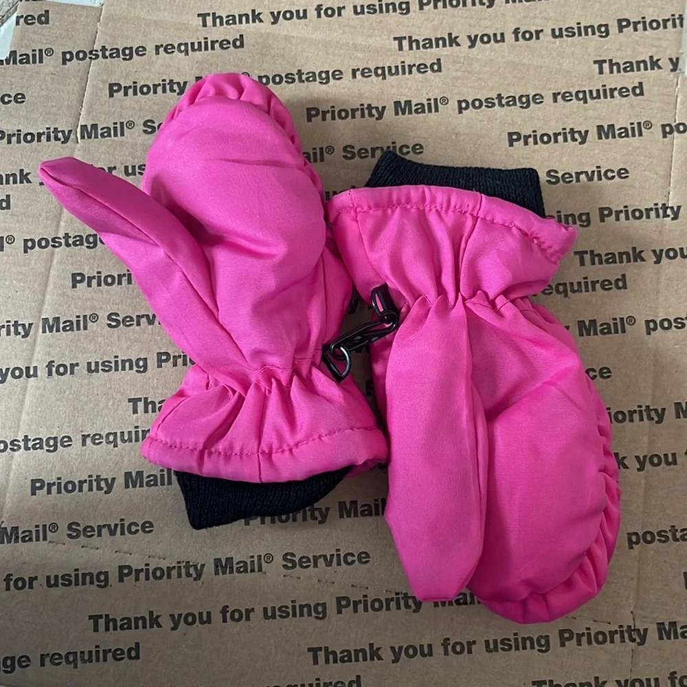 🪩 Rabbit Mittens -pink